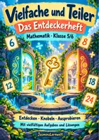 Vorschau - Arbeitsblätter - Vielfache und Teiler Kl. 5/6 + Lösung - Deckblatt