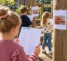 Voorbeeld - Loopspel teken de splitsing groep 3 Pluspunt 4.1. blok 1 les 6 en 7 - Voorblad