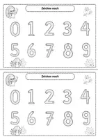 Vorschau - Arbeitsblätter - Herbstliches Mathe-Miniheft | Zahlen und Rechnen bis 10 | Klasse 1 - Seite 2