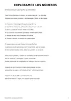 Vista previa - Hojas de trabajo - Mis números del 1 al 20 · Escribo, identifico y asocio - página 1