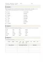 Vorschau - Arbeitsblätter - Aussehen – Wortschatz Englisch mit Übungen - Seite 2
