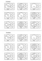 Vorschau - Arbeitsblätter - Halloween Miniheft | Mathe Zahlenraum 10 | Klasse 1 #halloweenfreebie - Seite 3