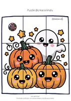Vista previa - Juegos / Gamificación - Halloween: Puzzles temáticos (diferentes niveles) - página 2