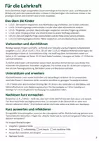 Vorschau - Stundenentwürfe - Sachtexte zum Leseverständnis Klasse 4 – Der Wald: Texte und Aufgaben - Seite 1