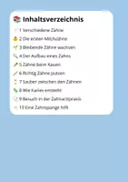 Vorschau - Stundenentwürfe - Leseverständnis Zähne – Klasse 3 | 10 Lesetexte mit Fragen & Lösungen - Seite 1