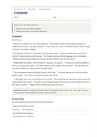 Vorschau - Arbeitsblätter - Ireland – Landeskunde Englisch Klasse 7/8 - Seite 1