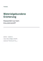 Vorschau - Stundenentwürfe - Materialgebundene Erörterung | 3 Materialien zu Blind Boxes, Social Media und Klassenfahrten - Seite 1