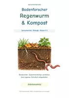 Vorschau - Stundenentwürfe - Regenwurm & Kompost entdecken – Bodenforscher | Arbeitsmaterial Klasse 3–5 - Deckblatt