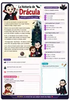 Vista previa - Hojas de trabajo - Drácula (Lecturas y actividades) - página 2