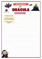 Vista previa - Hojas de trabajo - Drácula (Lecturas y actividades) - página 3
