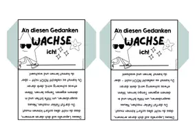 Vorschau - Arbeitsblätter - Growth Mindset Leporello - Seite 2