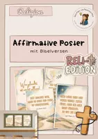 Vorschau - Poster - Christliche Affirmationen fürs Klassenzimmer | Poster für Religion mit Bibelimpulsen - Deckblatt