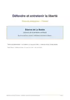 Aperçu - Préparation de séance / Séance complète - Sequence_La_Boetie_Servitude_Volontaire - Page de couverture