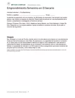 Vista previa - Unidades / Secuencias / Situaciones de Aprendizaje - Emprendimiento femenino en El Becario - página 2