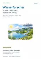 Vorschau - Stundenentwürfe - Wasserkreislauf verstehen & Wasser schützen | Arbeitsmaterial Klasse 3–5 - Deckblatt