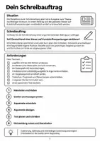 Vorschau - Arbeitsblätter - Materialgestütztes Schreiben Deutsch Klasse 9 10 - Seite 2