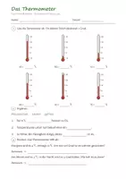 Vorschau - Arbeitsblätter - Wetter Klasse 3/4 – Forscherheft Sachunterricht mit Thermometer, Regenmesser, Wetterbeobachtung, Versuchen und Lösungen (HSU) - Seite 3