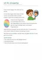 Vorschau - Arbeitsblätter - Das bin ich – Ich bin einzigartig Ethik Klasse 1/2 – Ich-Heft mit Steckbrief, Arbeitsblättern und Urkunden - Seite 3