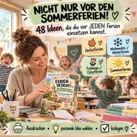 Vorschau - Spiele - Ferien in Sicht! – 48 Ideen für die letzten Schultage | Klasse 2–6 - Seite 1