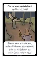 Vorschau - Arbeitsblätter - Gedicht lernen - "Abends, wenn es dunkel wird" von Heinrich Seidel (Herbstgedicht) - Seite 3