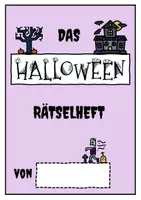 Vorschau - Arbeitsblätter - Rätsel Halloween 16 ABs Klasse 4-5-6 Mathe Englisch Deutsch DaZ Rätselheft - Seite 2