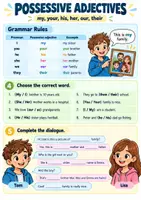 Vorschau - Arbeitsblätter - Englisch Klasse 5 Vertretungsstunde - Family und Daily Routine - Seite 2