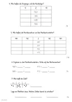 Vorschau - Arbeitsblätter - ZR 1000 Zahldarstellungen, Nachbarzahlen, Zahlenstrahl, Tausendertafel Lernzielkontrolle/ Arbeit - Seite 3