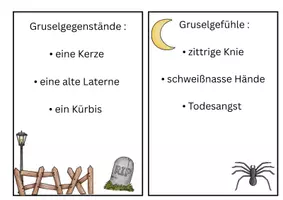 Vorschau - Merkblätter - Mein Wortspeicher für Gruselgeschichten - Seite 2