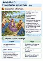 Vorschau - Arbeitsblätter - Lydia öffnet ihr Haus | Religion Klasse 3 Arbeitsblätter | Evangelische Religionslehre | 10 Arbeitsblätter als PDF - Seite 3