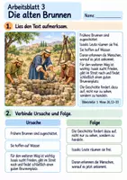 Vorschau - Arbeitsblätter - Isaak findet Frieden am Brunnen | Religion Klasse 3 Arbeitsblätter | Evangelische Religionslehre | 10 Arbeitsblätter als PDF - Seite 3
