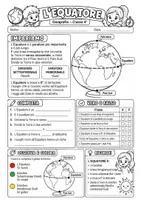 anteprima - Materiale di supporto/inclusione - Geografia 4 : lezione meridiani,paralleli,equatore - Pagina 3