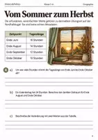 Vorschau - Arbeitsblätter - Herbst Bundle mit 5 Arbeitsheften Klasse 5–6 - Seite 3