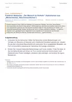 Vorschau - Arbeitsblätter - Klausur Erörterung Q1: Nietzsche „Der Mensch im Verkehr“ – Aphorismen & Kommunikationsmodelle (Schulz von Thun, Watzlawick) mit Erwartungshorizont - Seite 2