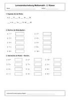 Vorschau - Arbeitsblätter - Lernstandserhebungen_2.Klasse/Geld/1x1/Hundertertafel - Seite 2