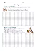 Vorschau - Arbeitsblätter - Baumdiagramm - Textaufgaben üben - Deckblatt