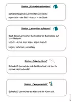 Vorschau - Arbeitsblätter - Wörterschule - Lernwörter Abschreiben - Seite 2
