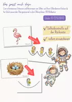 Vorschau - Unterrichtsreihen - SILBENPILOTEN & Silbenboote | Vokale in Silben erkennen | Silben schwingen Klasse 1 | Legematerial - Seite 3