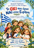 Προεπισκόπηση - Πλάνο μαθήματος / Υλικό για τον εκπαιδευτικό - ΤΟ ΟΧΙ ΠΟΥ ΕΓΙΝΕ ΝΑΙ ΣΤΗΝ ΕΙΡΗΝΗ - Εξώφυλλο
