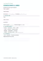 anteprima - Altro tipo di materiale - Scheda di lettura: il mio viaggio tra le parole. - Pagina 1