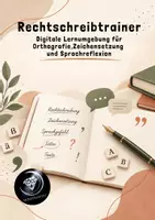 Vorschau - Interaktives Material - Rechtschreibtrainer für die Oberstufe - Deckblatt