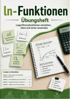 Vorschau - Arbeitsblätter - Skript ln-Funktionen - inkl. Übungsheft mit Lösungen zum Selbstlernen - Seite 1