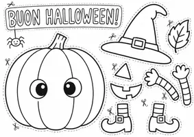 anteprima - Esercizi - 🎃 SPECIALE HALLOWEEN – ATTIVITÀ PER LA CLASSE PRIMA 👻 - Pagina di copertina