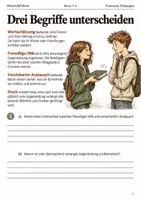 Vorschau - Arbeitsblätter - Dankbarkeit und Hilfe Arbeitsheft Klasse 5–6 - Seite 1