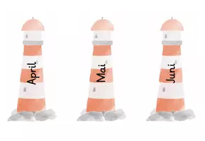 Vorschau - Bildkarten - Maritimer Geburtstagskalender - Seite 2
