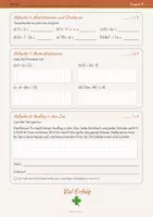 Vorschau - Klassenarbeiten - Klassenarbeit Terme und Variablen Klasse 7 – Gruppe A & B mit Lösungen (PDF + Word) - Seite 3