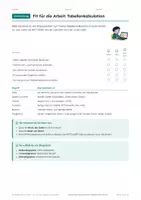 Vorschau - Test - Informatik Klassenarbeit Tabellenkalkulation - Seite 3