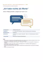 Vorschau - Arbeitsblätter - Klausur Kommunikation Q1: Goethe „Iphigenie auf Tauris“ – List, Wahrheit & Watzlawick - Seite 1