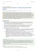 Vorschau - Arbeitsblätter - Klausur Kommunikation Q1: Schiller „Maria Stuart“ – Eskalation, Öffentlichkeit & Vier-Seiten-Modell - Seite 2