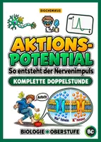 Vorschau - Stundenentwürfe - Aktionspotential – Ionentheorie & Ablauf | Interaktive Stunde Oberstufe mit Präsentation, Arbeitsblättern, Simulation & Lösungen - Deckblatt