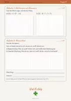Vorschau - Klassenarbeiten - Klassenarbeit Terme und Gleichungen Klasse 7 – Gruppe A & B mit Lösungen (PDF + Word) - Seite 3